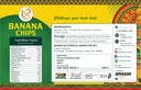 Banana Chips pack label, back