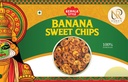 Sweet Banana Chips pack label